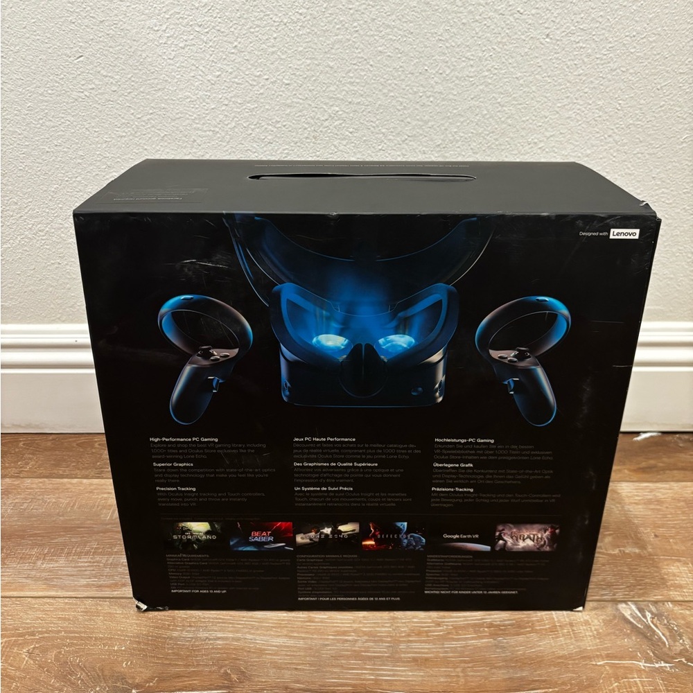 Oculus Rift S VR Headset - Black and Blue Accents - Picture 2 of 6